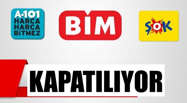 a101 bim ve şok marketlere ticaret bakanlığı tarafından sınırlama getirildi.