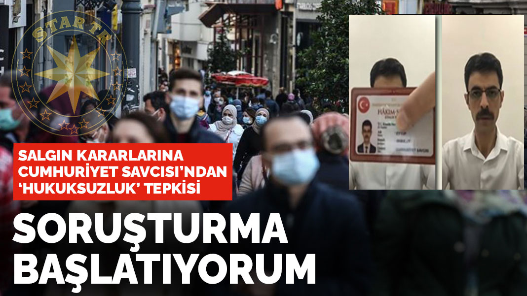 Şanlıurfa Viranşehir Cumhuriyet Savıcısı Eyüp Akbulut, salgın tedbirleri, maske zorunluluğu ve aşı uygulaması hakkında resen soruşturma başlattığını açıkladı.