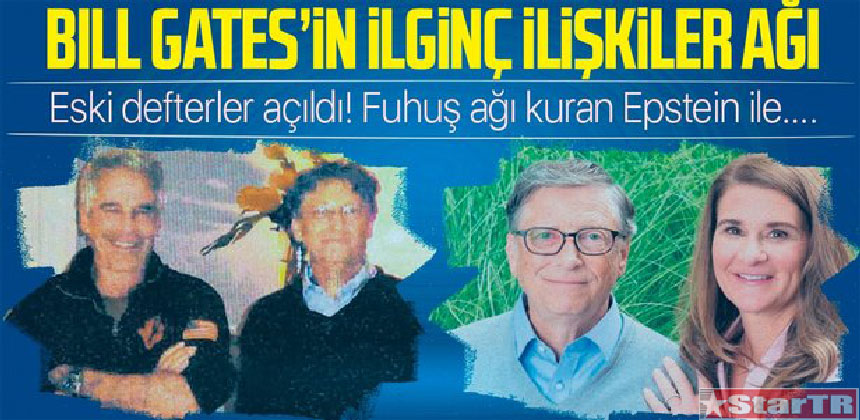 Bill Gates'in ilginç ilişkiler ağı..