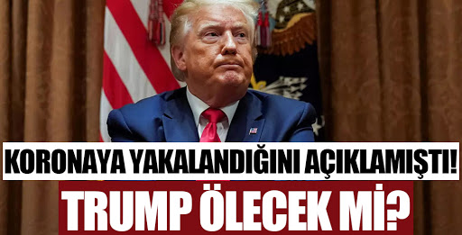 abd başkanı donald trump ve eşi melanie corona virisüne yakalandı.